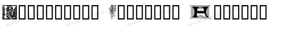 Ornamental Initials S字体转换